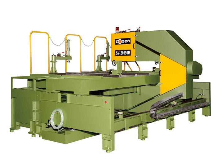 Cosen SV-20130H Traversing Head Vertical Plate Saw