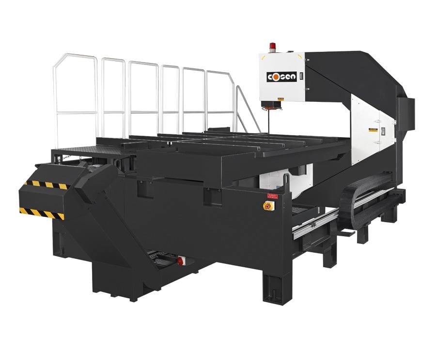 Cosen SV-40130H Traversing Head Vertical Plate Saw