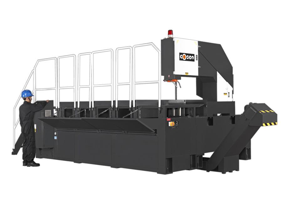 Cosen SV-40130H Traversing Head Vertical Plate Saw