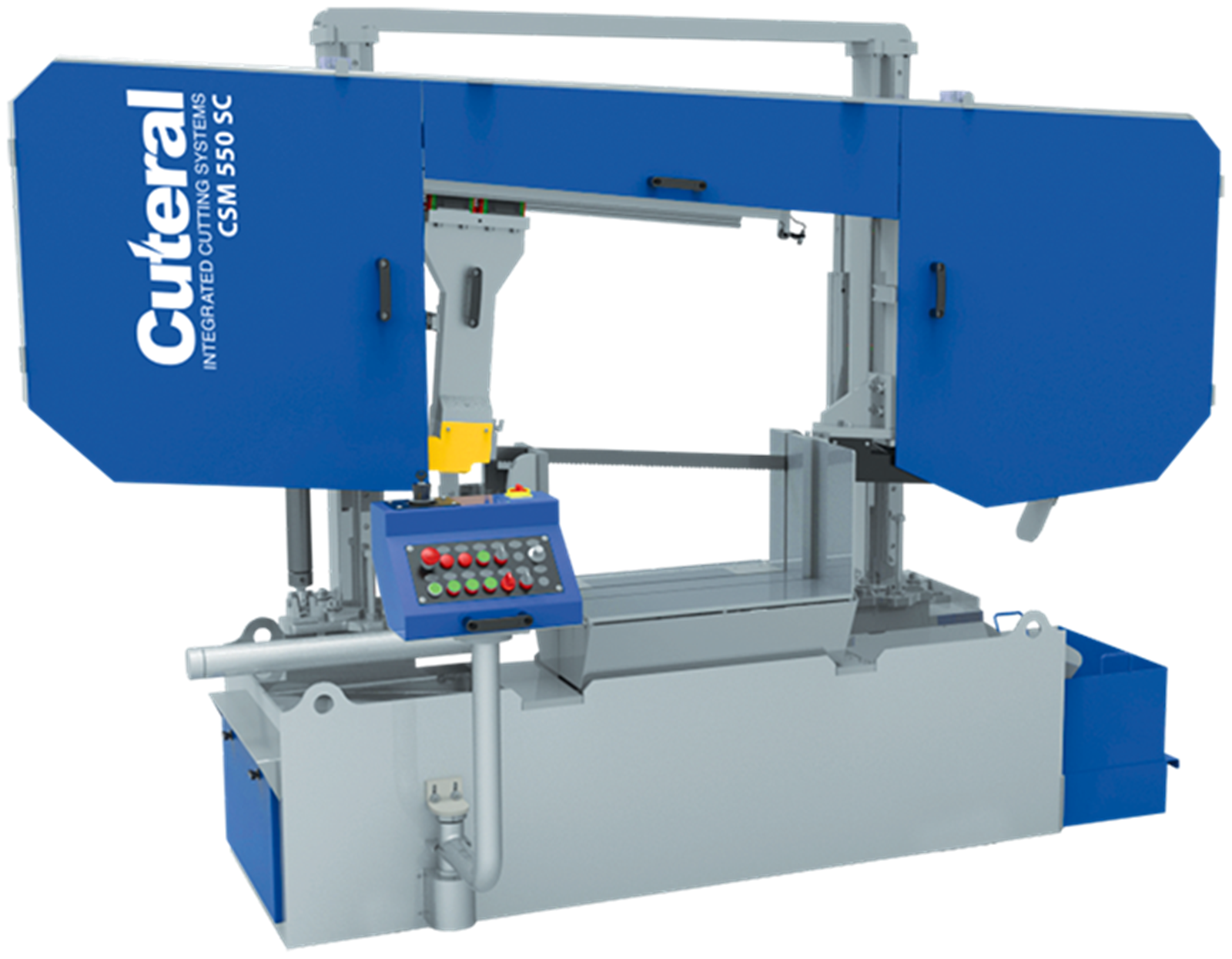Cuteral CSM 550 SC - Semi Automatic Double Column Hydraulic Bandsaw Machine