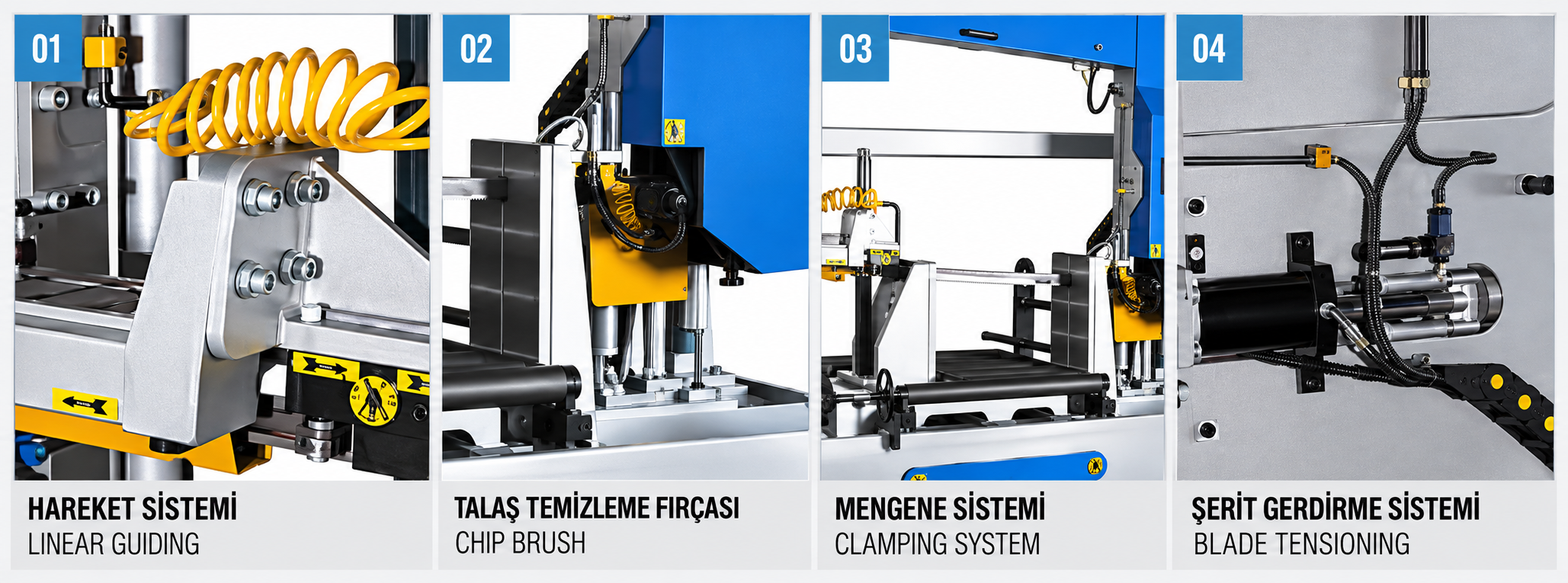 Cuteral CSM 850-1000 - Semi Automatic Double Column Hydraulic Bandsaw Machine