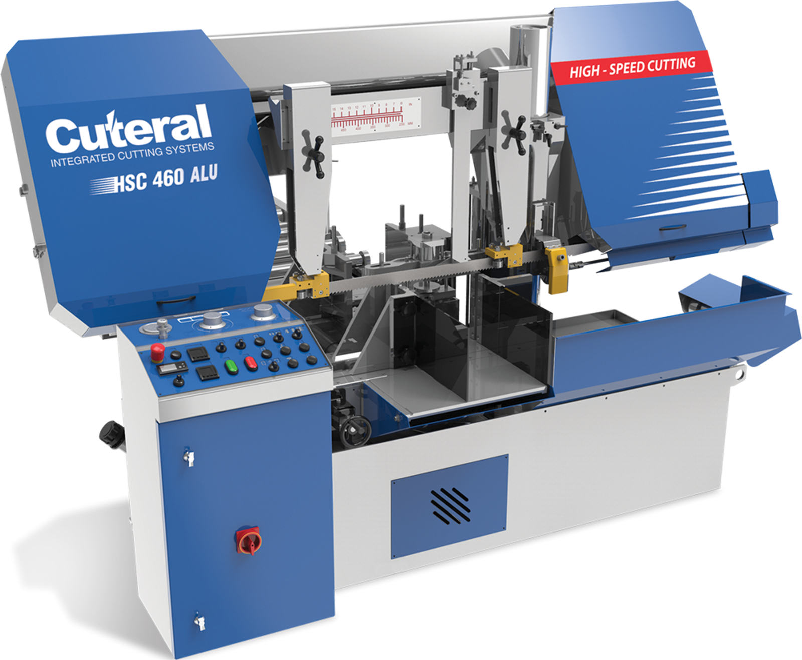Cuteral HSC 460 ALU - Full Automatic High Speed Cutting Double Column Bandsaw Machine