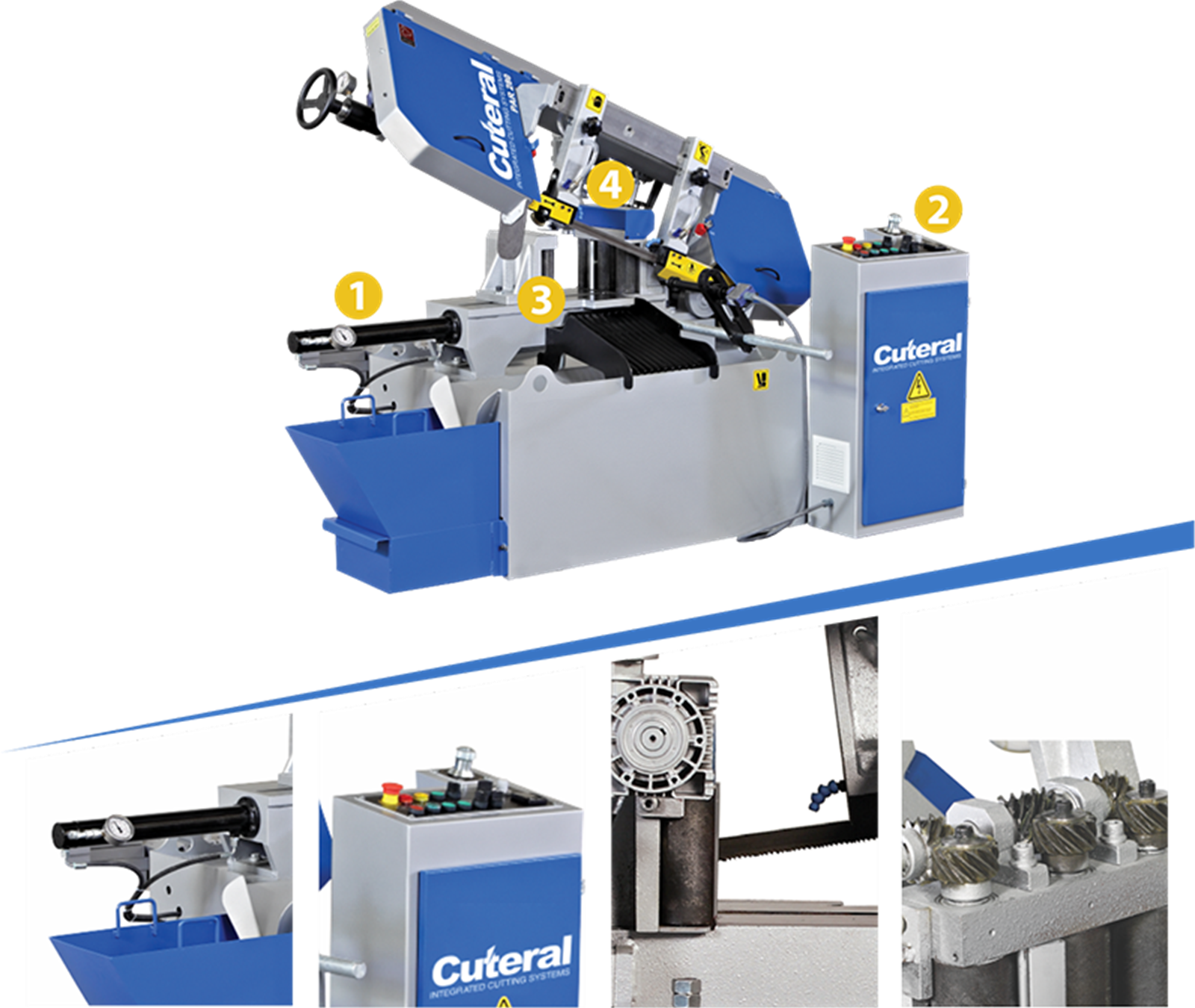 Cuteral PAR 280 - Full Automatic Bandsaw Machine