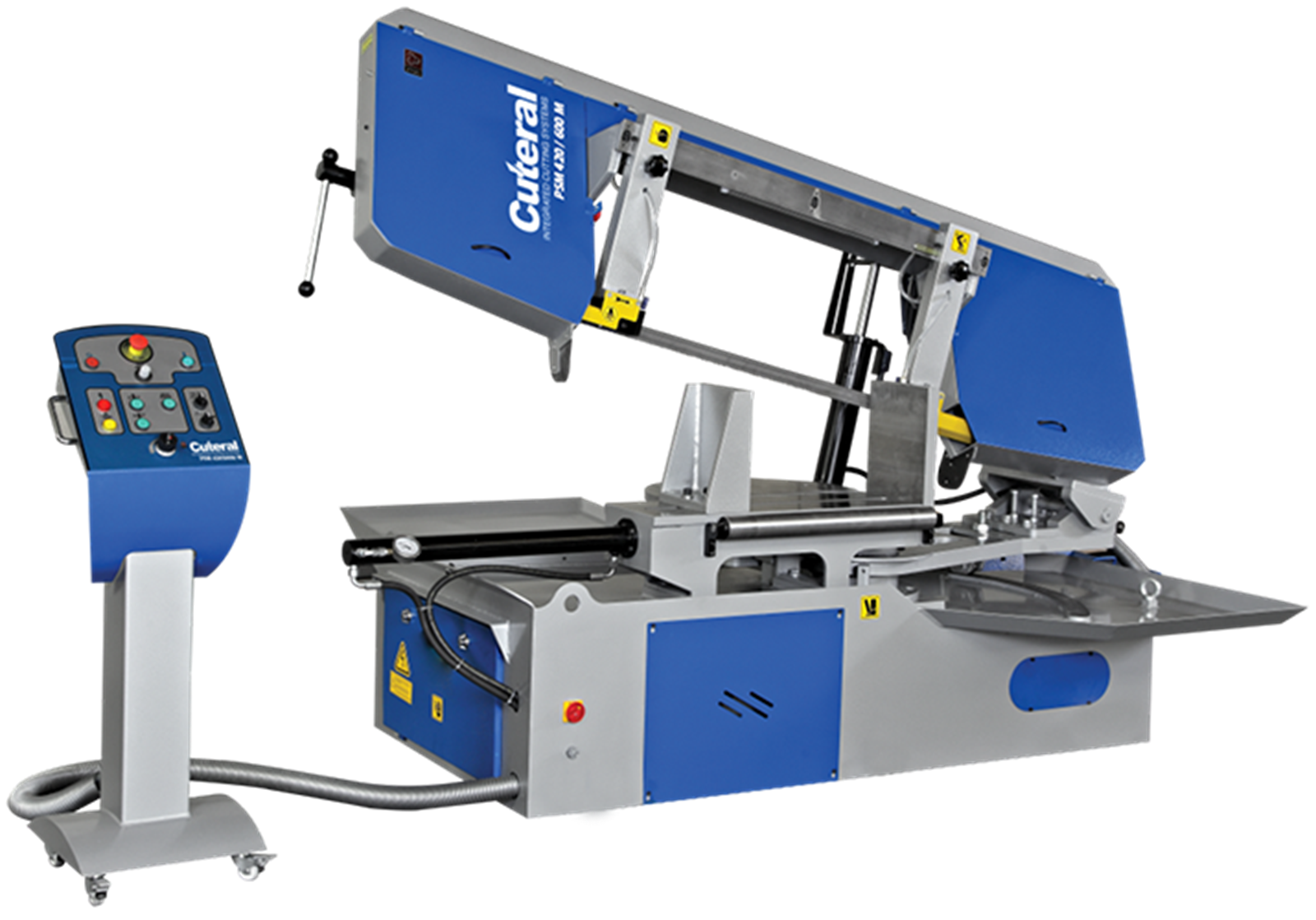 Cuteral PSM 420 - 600 M - Semi Automatic Miter Bandsaw Machine