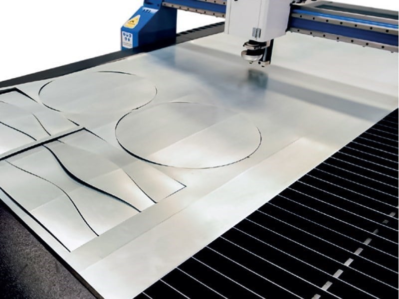 DFC Plz 0001 45 Amper Servo Motor Pneumatic CNC Plasma Cutting Machine