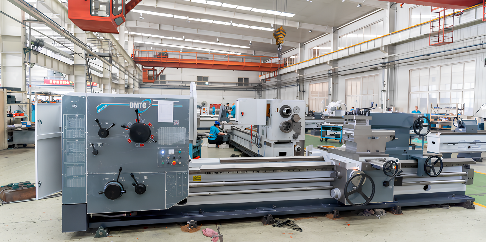 DMTG CW61100M-1000x1500 Conventional Lathe Machine