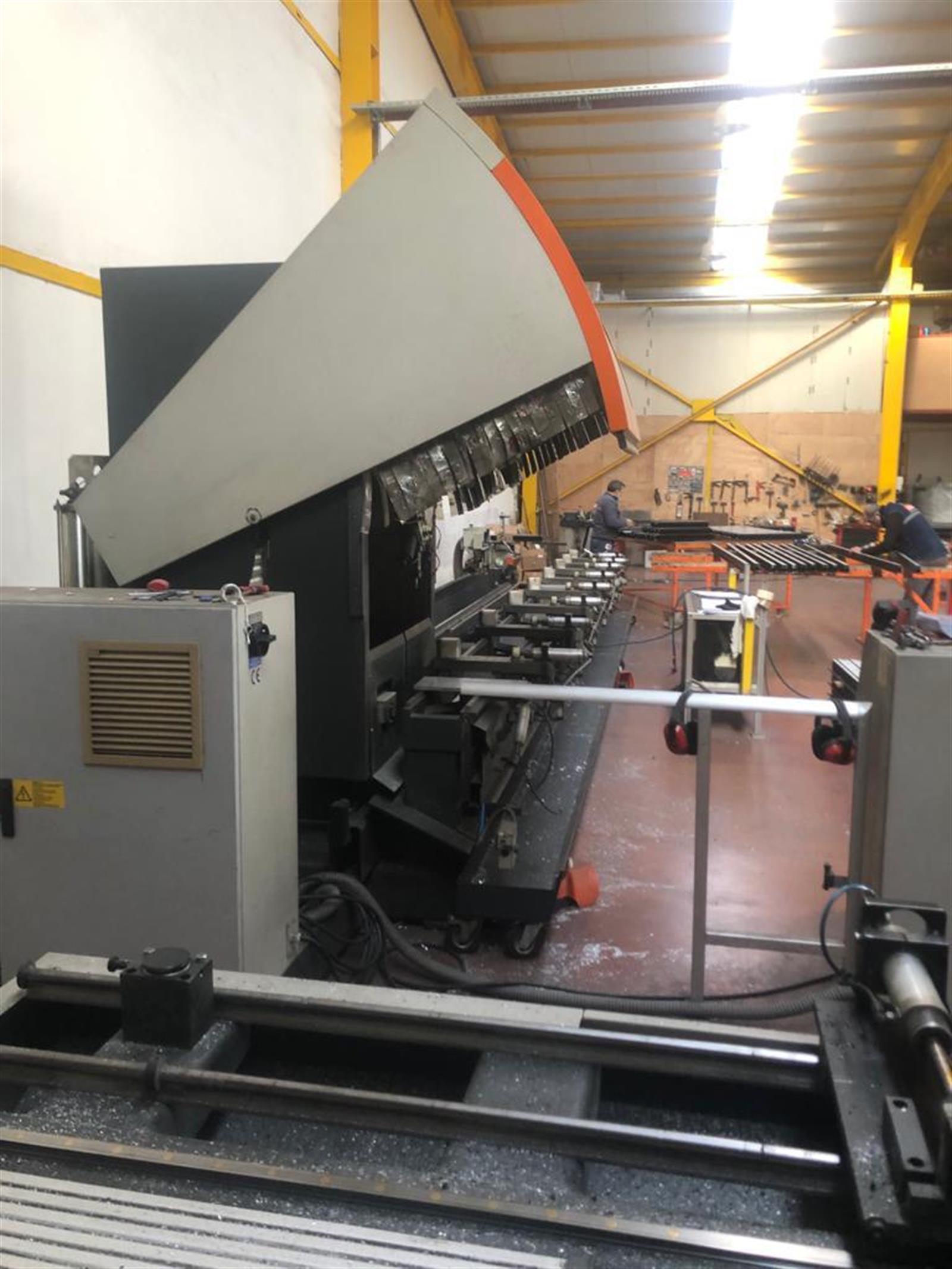 Elumatec SBZ 130 aluminium CNC profile machining center