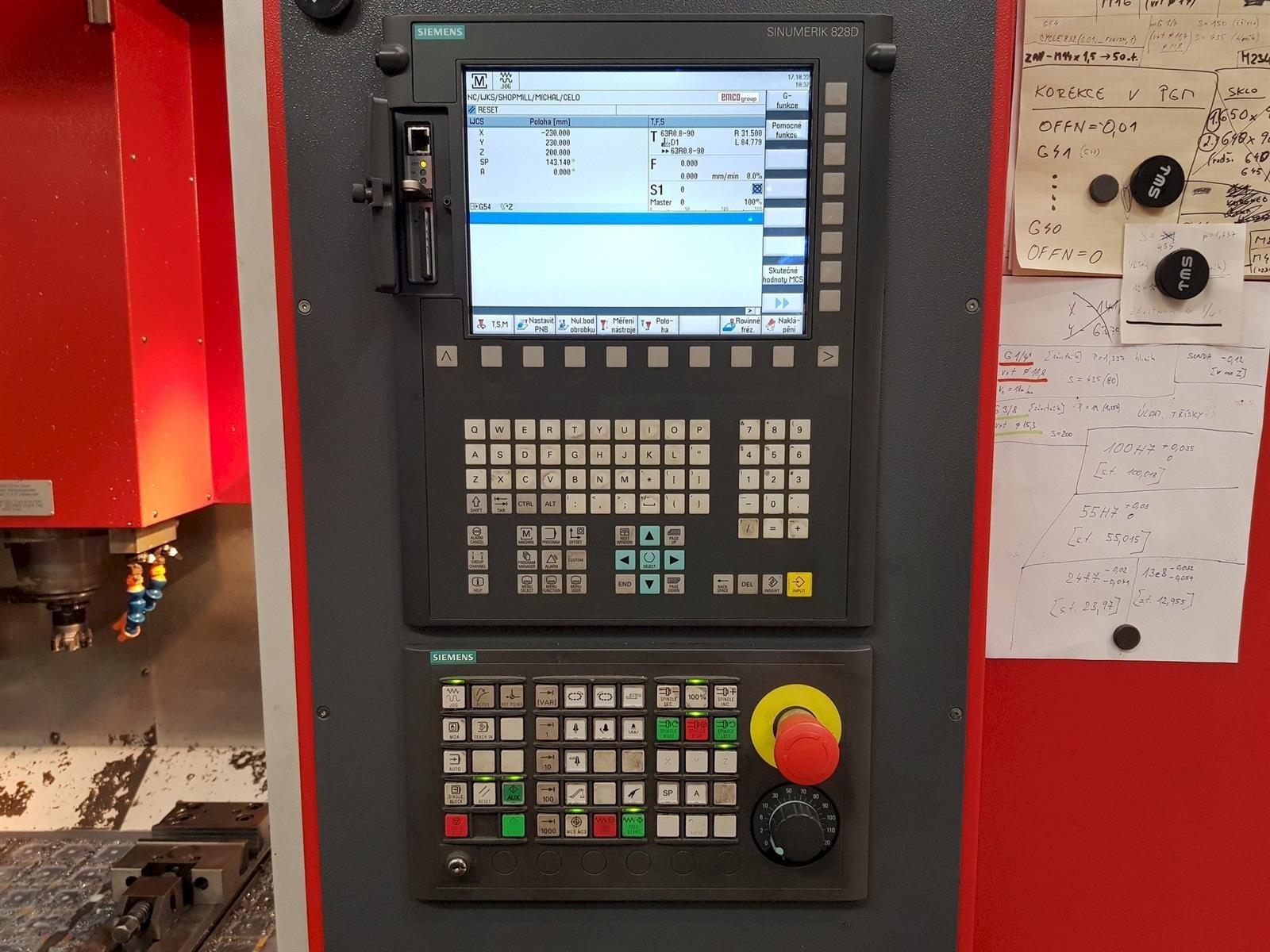 EMCO Emcomill E 1200 Machining center - vertical