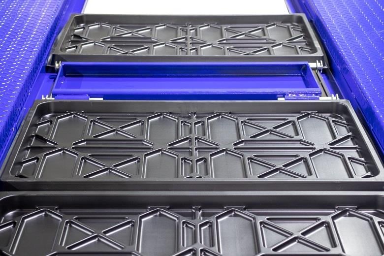 Eounice ON-7436PT Commercial Four Post Parking Lift Manual Release For Alignment Use