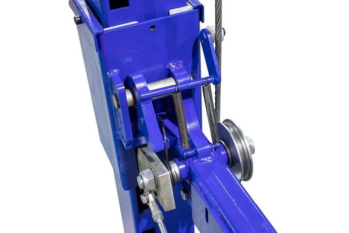 Eounice ON-7436PT Commercial Four Post Parking Lift Manual Release For Alignment Use