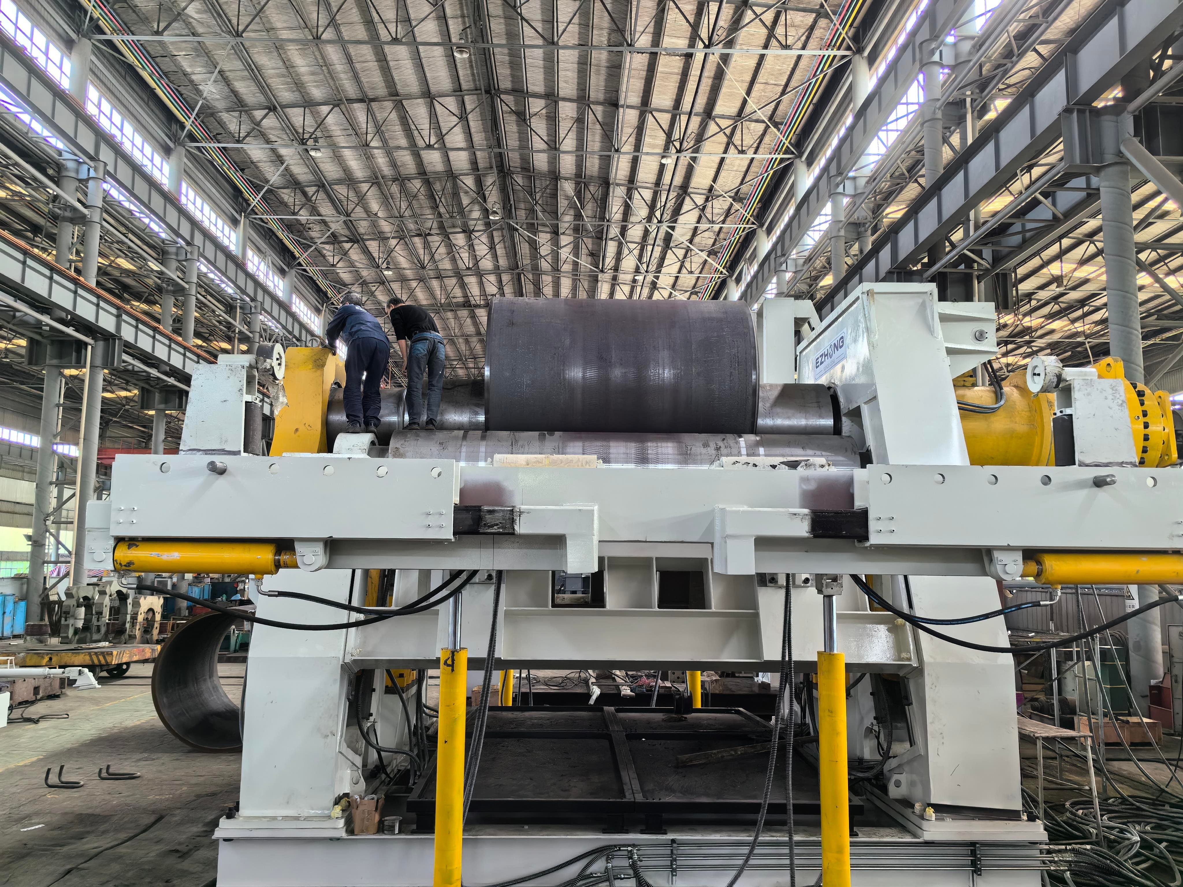 Ezhong W12-40x3000mm 4 Rolls Hydraulic Plate Bending Machine