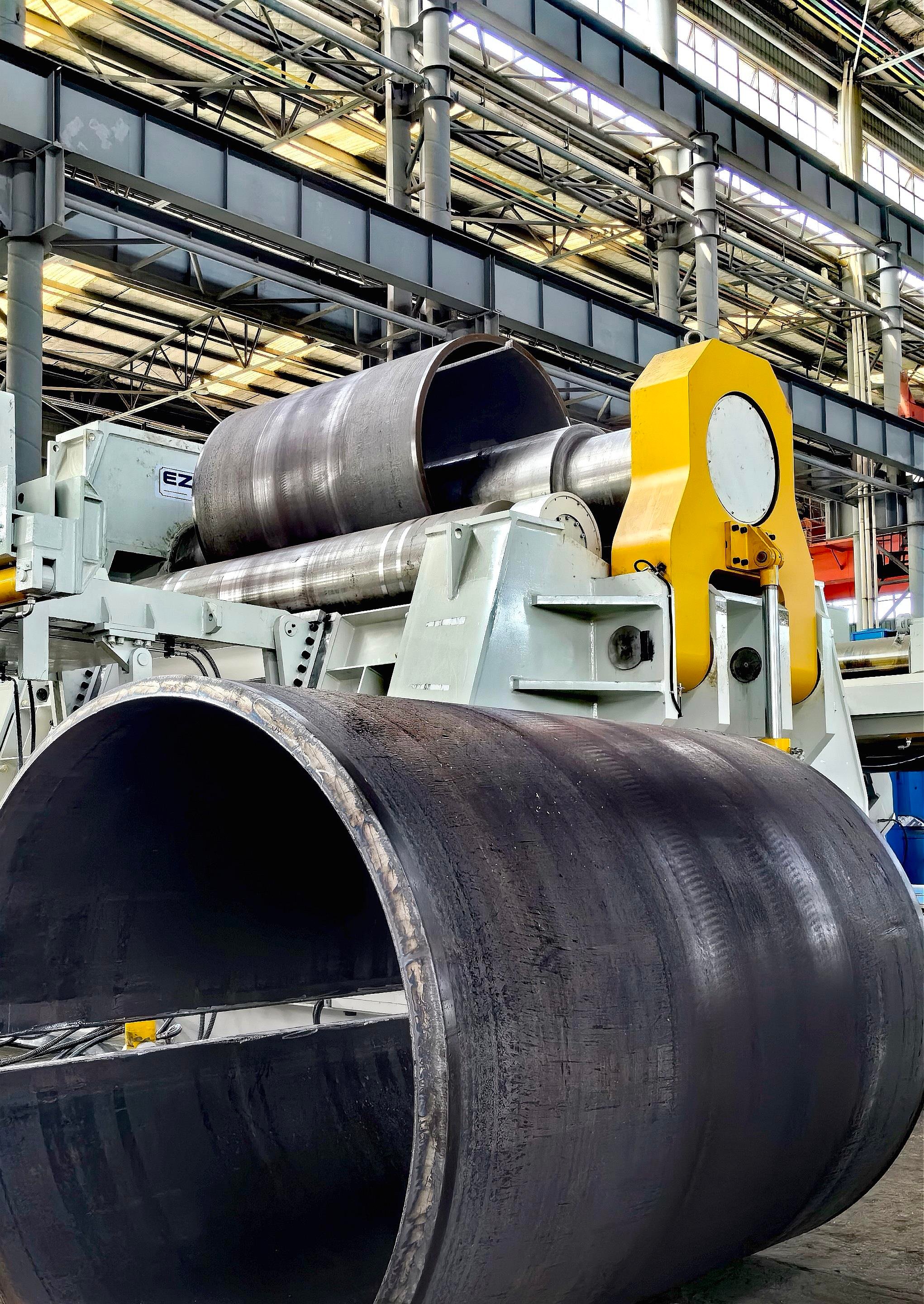 Ezhong W12-40x4000mm 4 Rolls Hydraulic Plate Bending Machine