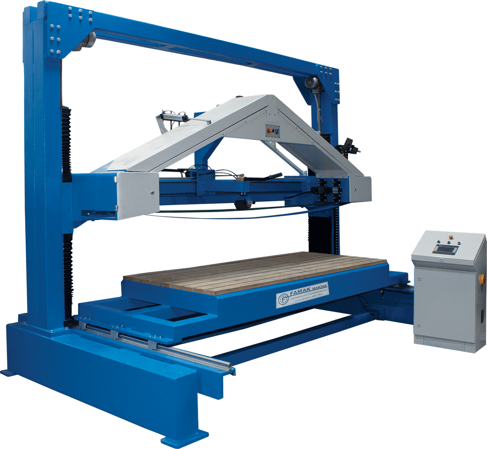 Famak DYZ 7750 2B Long Belt Sanding Machine Automatic