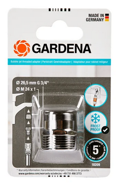 Gardena Bubble-Jet Threaded Adapter 18209-20