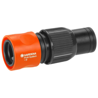 Gardena Profi system hose piece 19 mm 3-4 inch forward end connector 2817-20