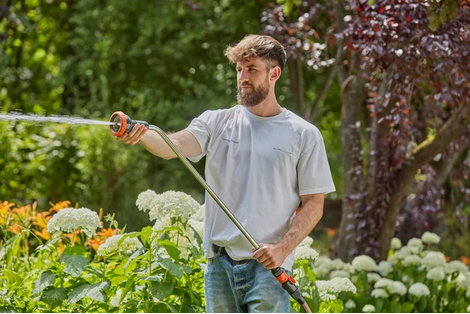 Gardena Profi system spray lance for garden irrigation for 3-4 inch hose 2849-20
