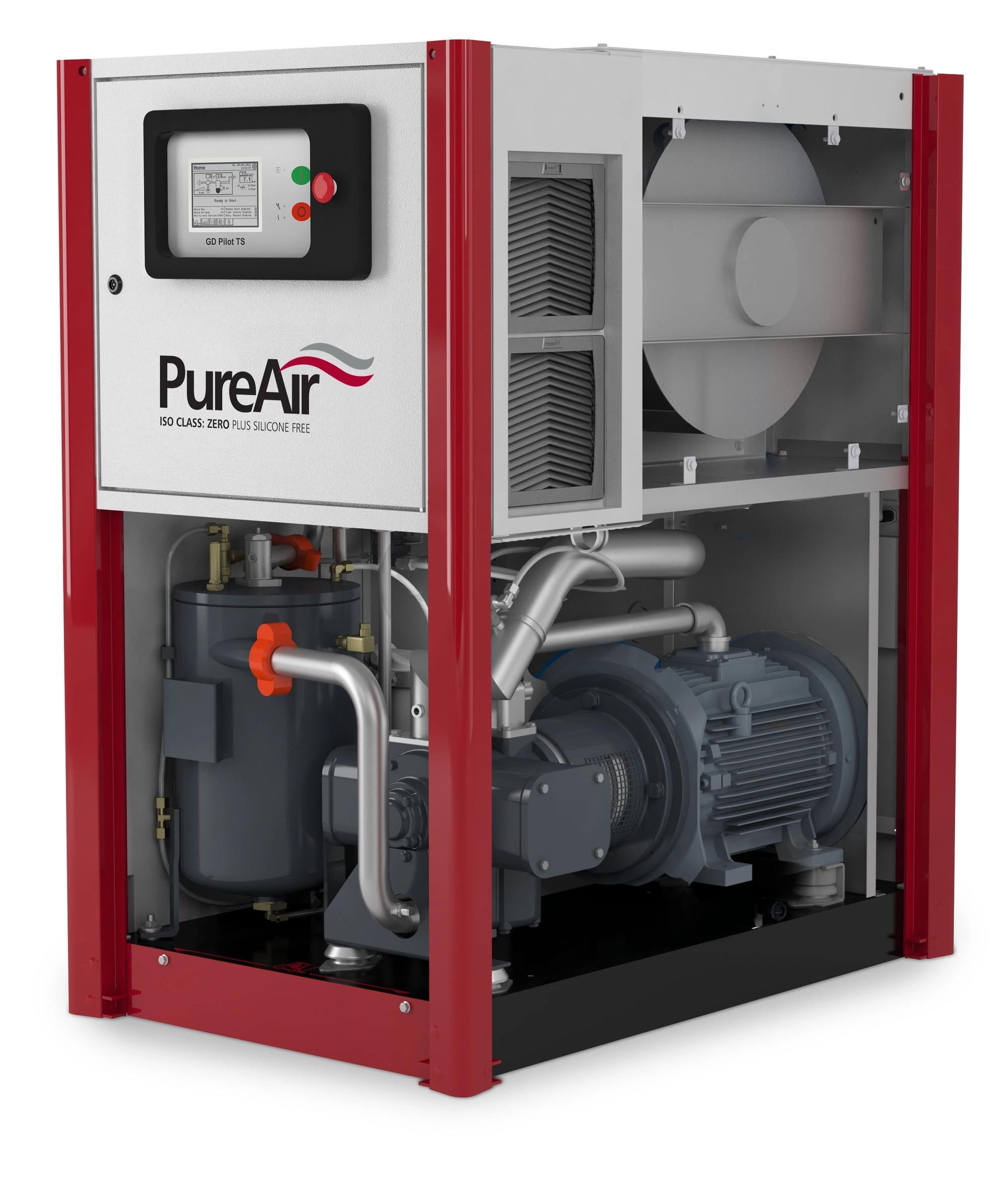 Gardner Denver EnviroAire 37 Single Stage Variable Speed Water Injected Oil-Free Air Compressor