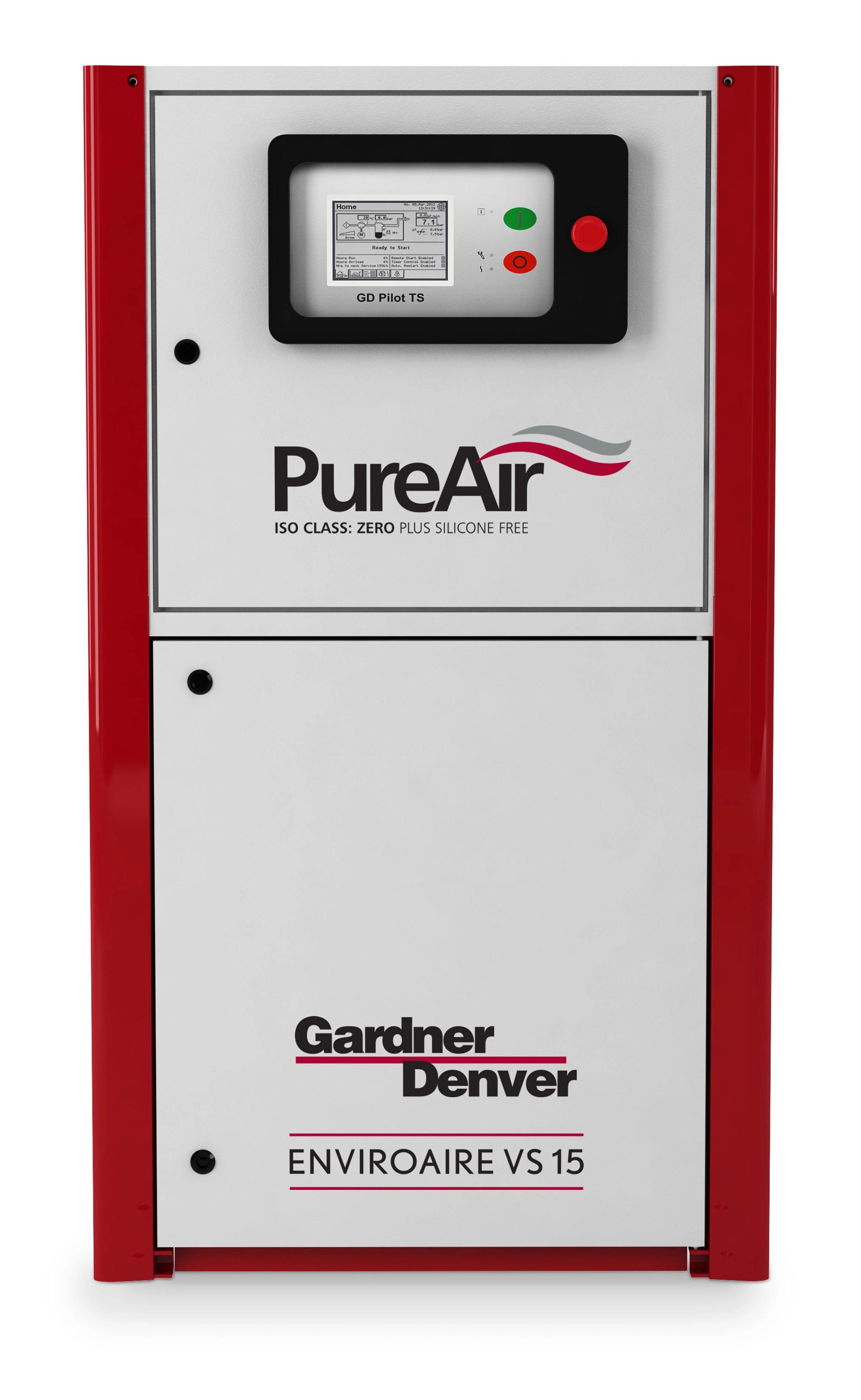 Gardner Denver EnviroAire TVS 315 Single Stage Variable Speed Water Injected Oil-Free Air Compressor