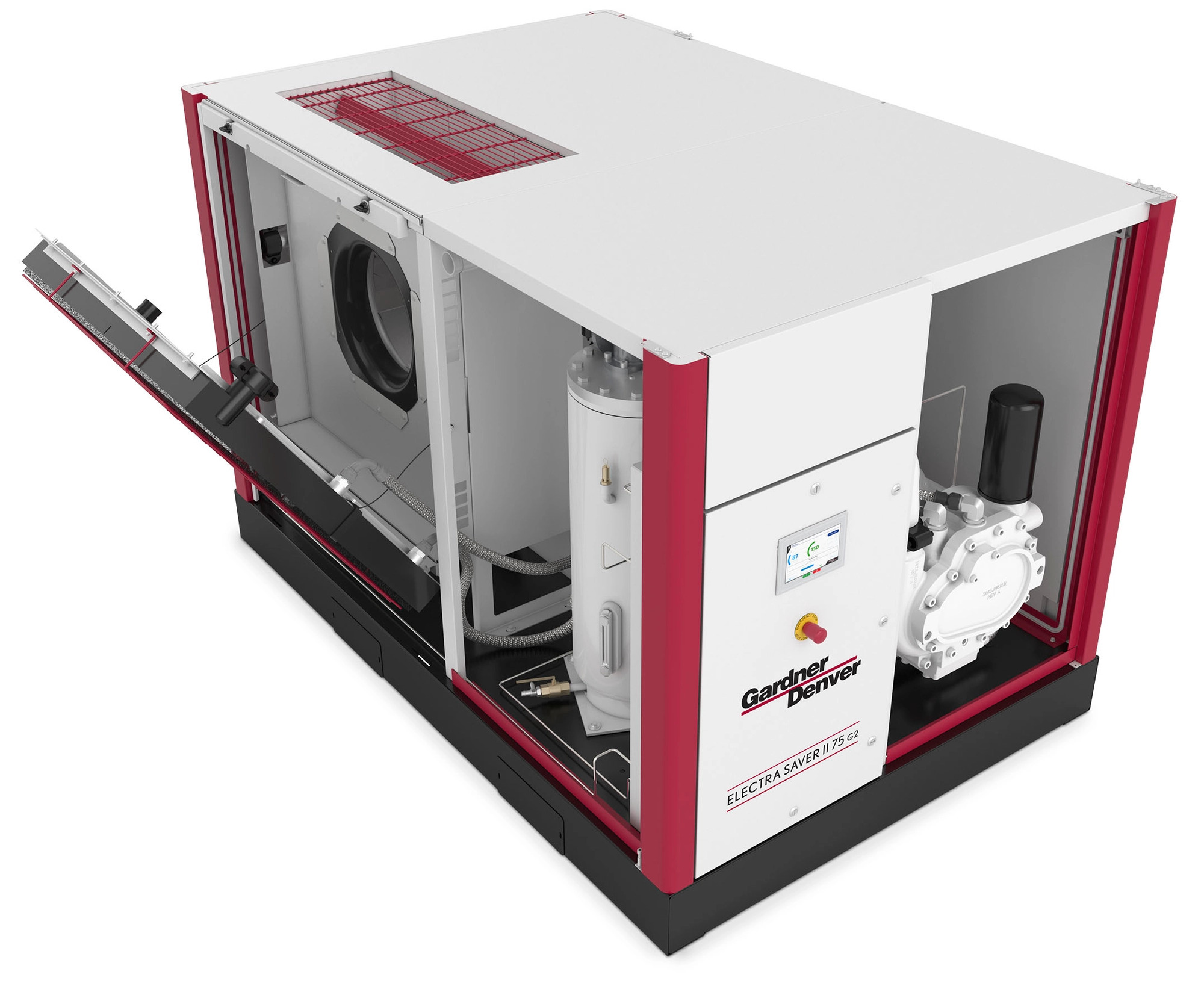Gardner Denver STG2-200 Electra Saver II G2 Series 200-300 HP Rotary Screw Air Compressor