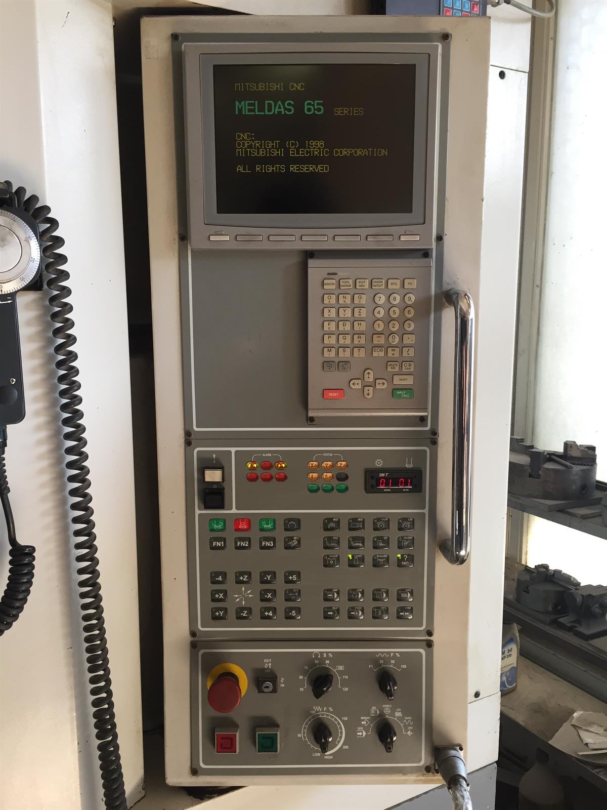 Hartford Omikron 1020 cnc vertical machining center