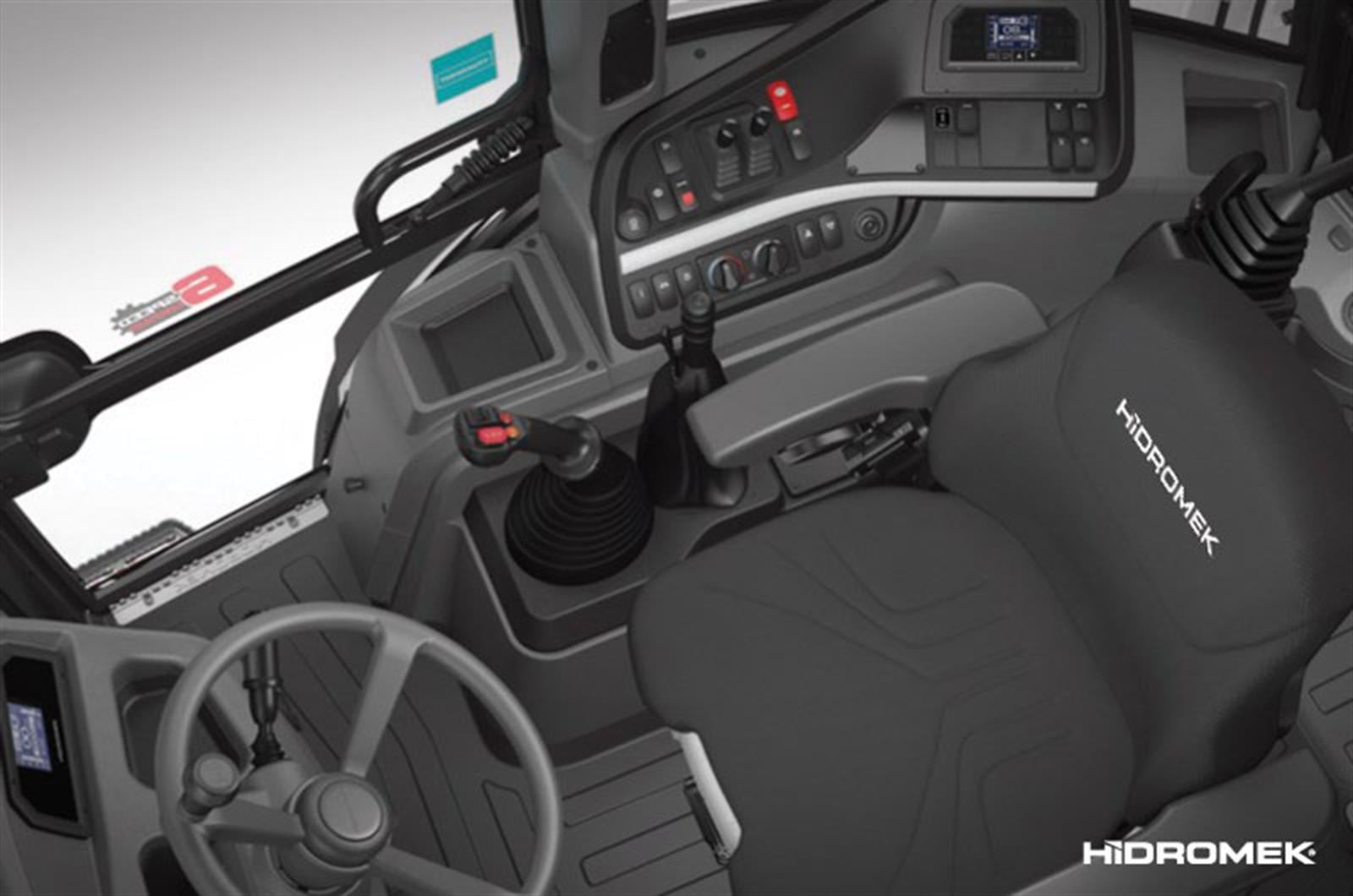 Hidromek HMK 102B SUPRA Backhoe Loader