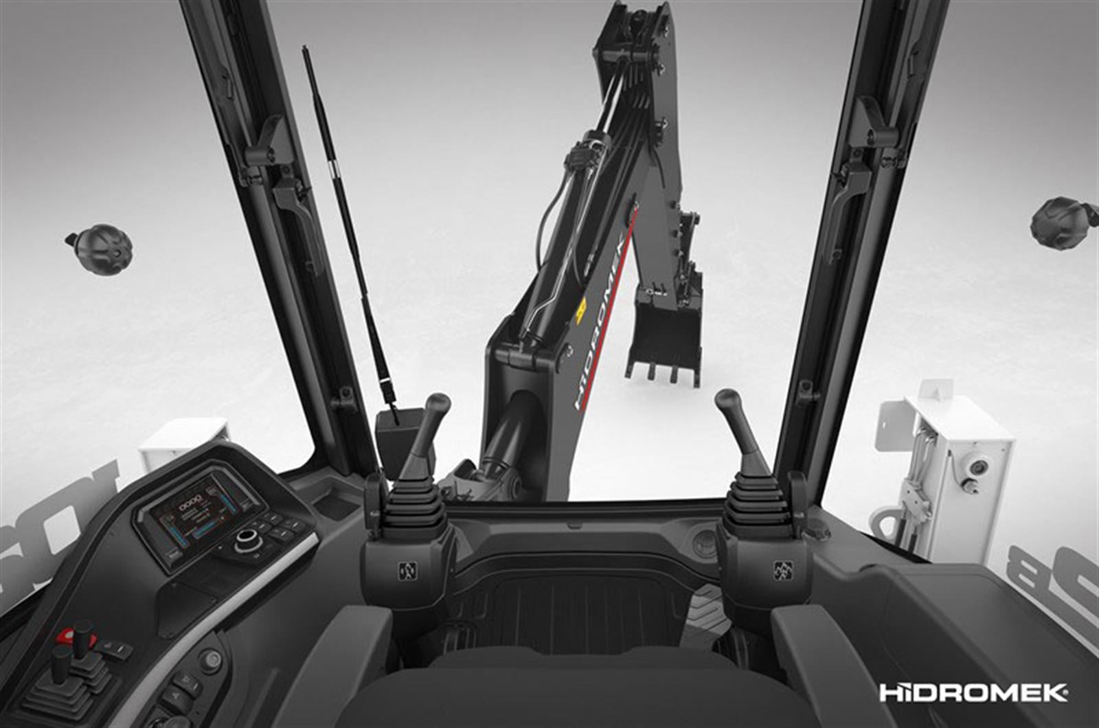Hidromek HMK 102B SUPRA Backhoe Loader