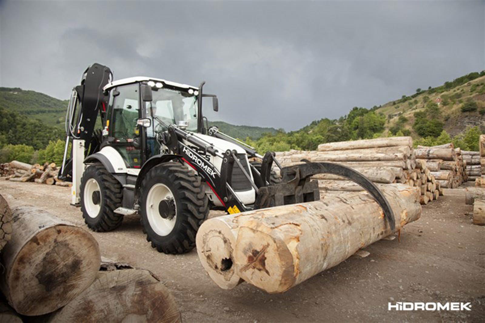Hidromek HMK 102S SUPRA Backhoe Loader