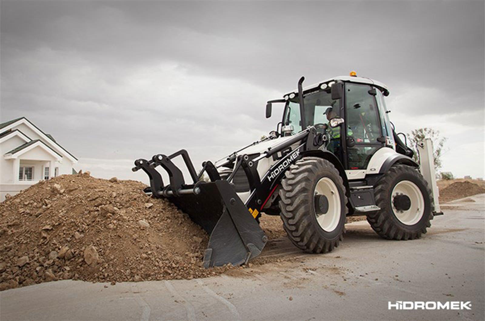 Hidromek HMK 102S SUPRA Backhoe Loader