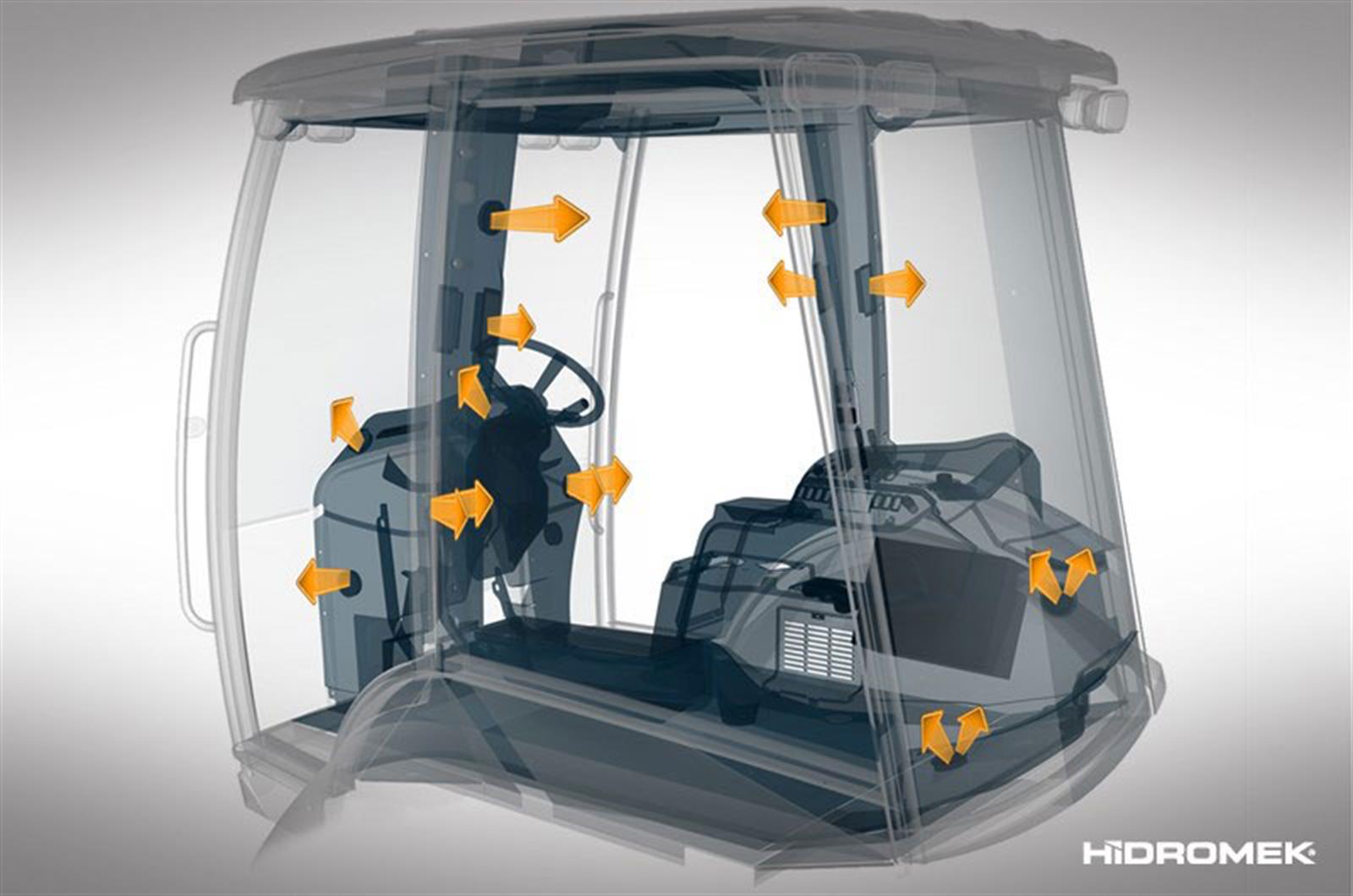 Hidromek HMK 102S SUPRA Backhoe Loader