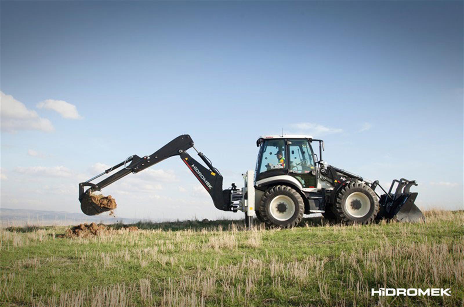 Hidromek HMK 102S SUPRA Backhoe Loader