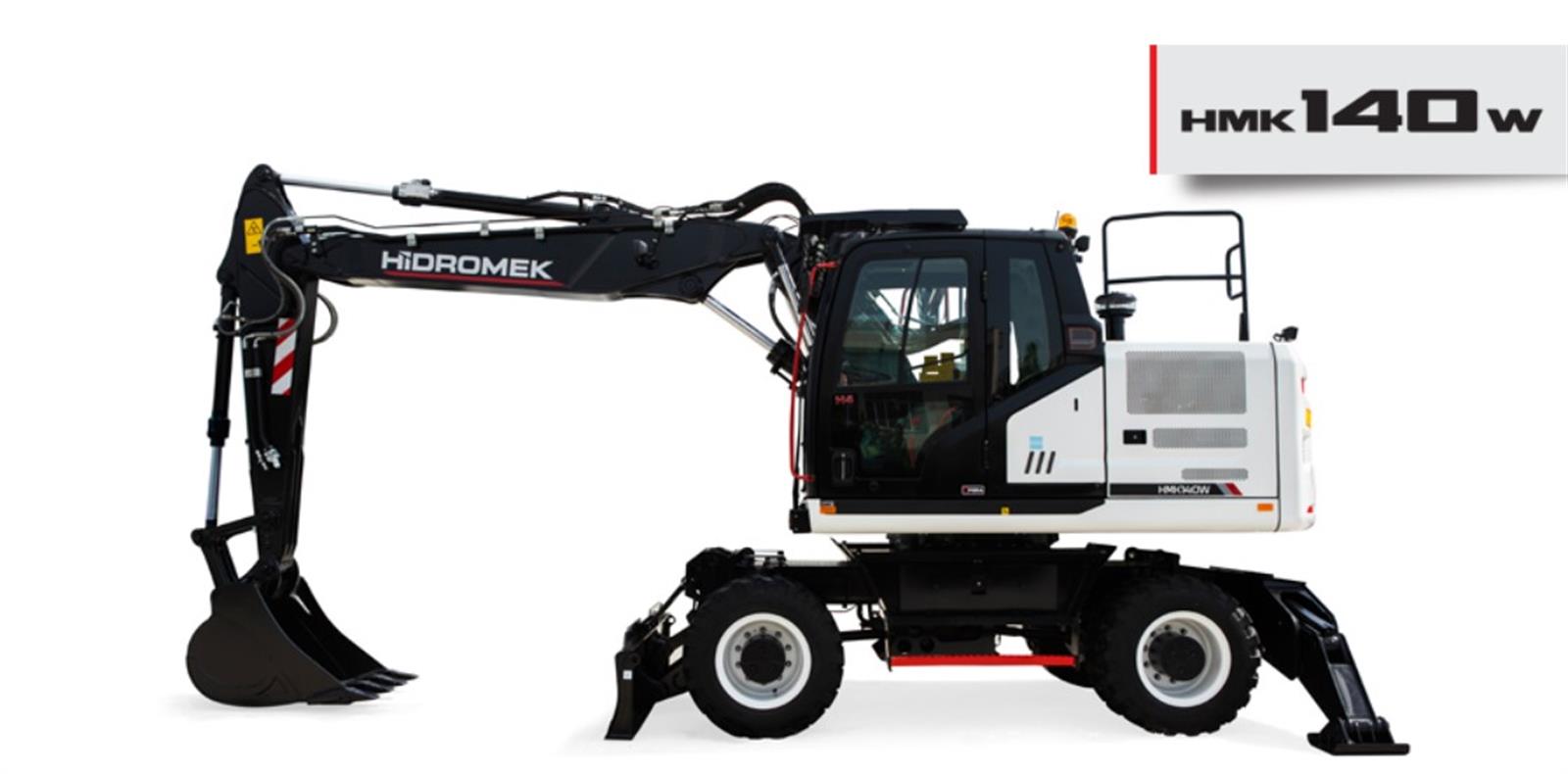 Hidromek HMK 140 W Wheel Excavators