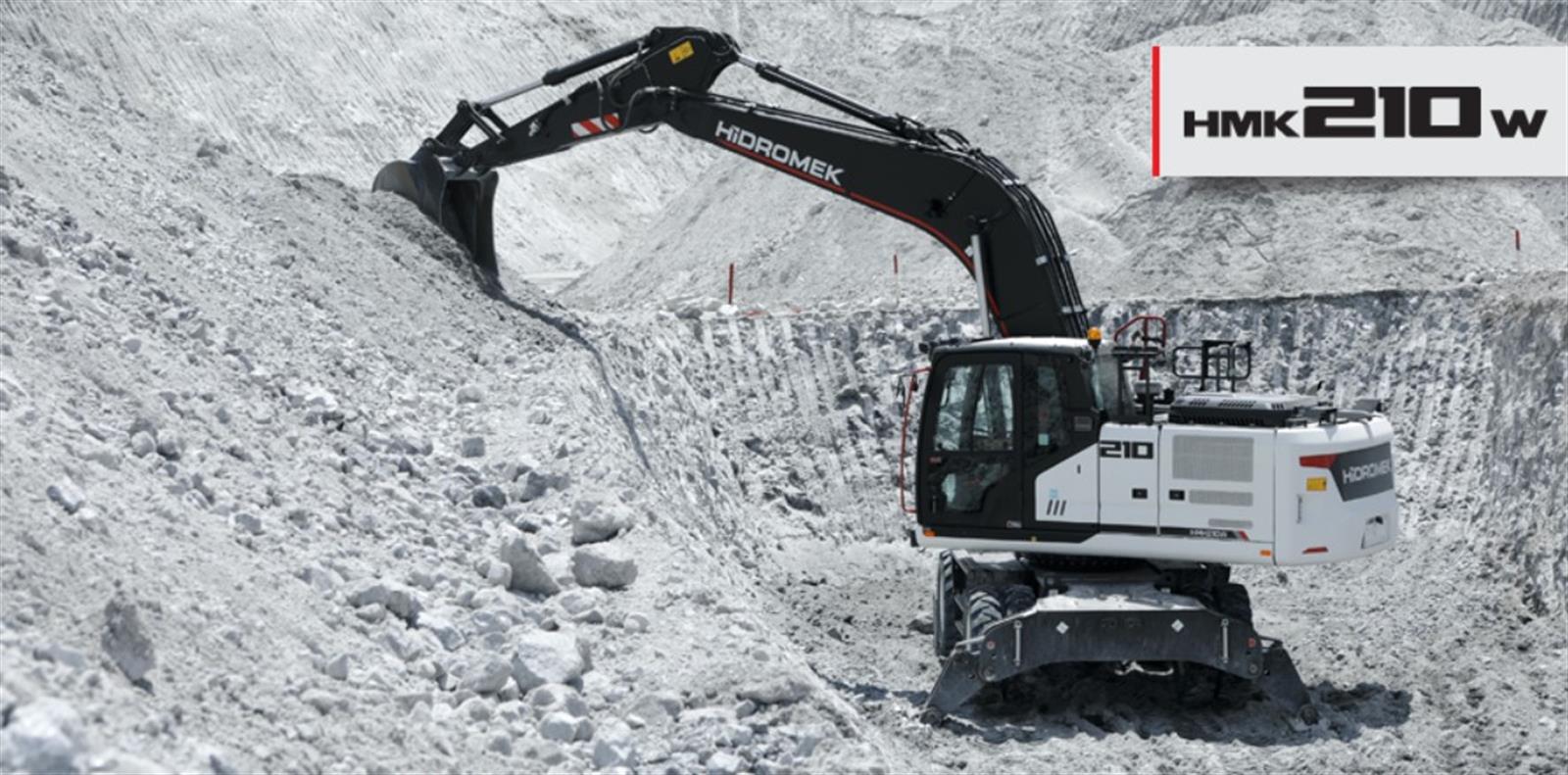 Hidromek HMK 210 W Wheel Excavators