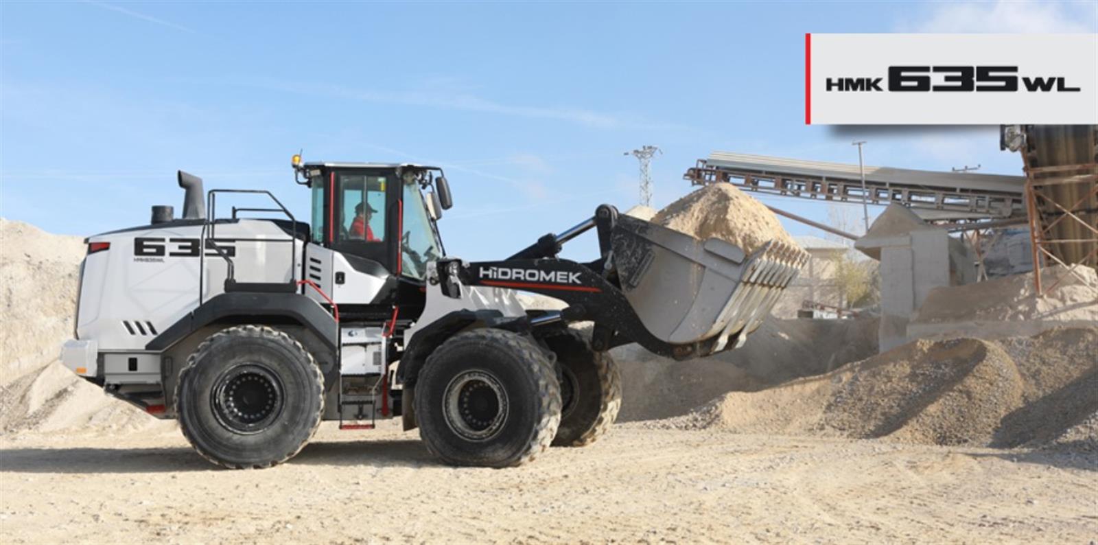 Hidromek HMK 635 WL Wheel Loaders