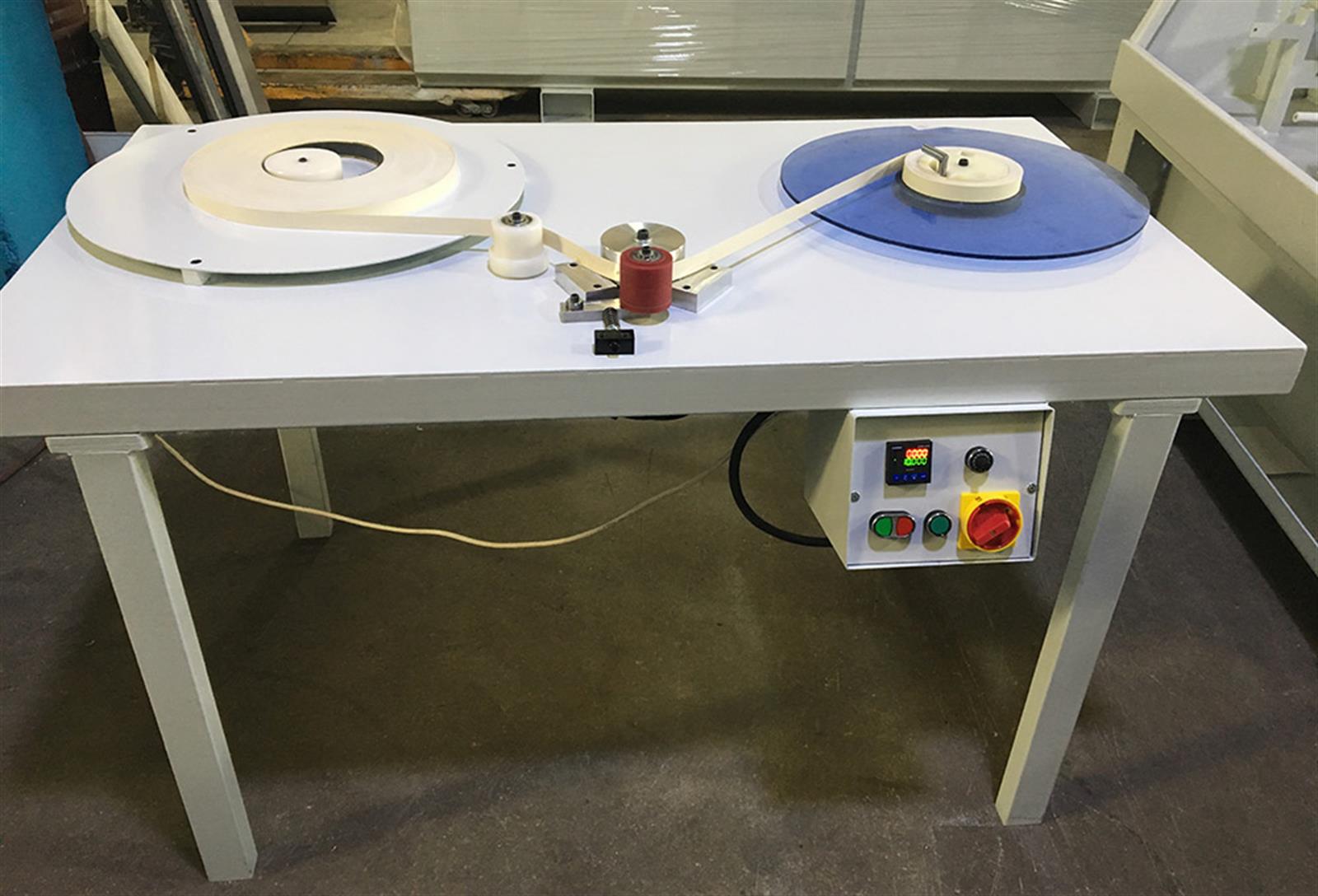 Hizmet Him Machine Rm 100 Machine For Rewinding And Measuring Furniture Edges