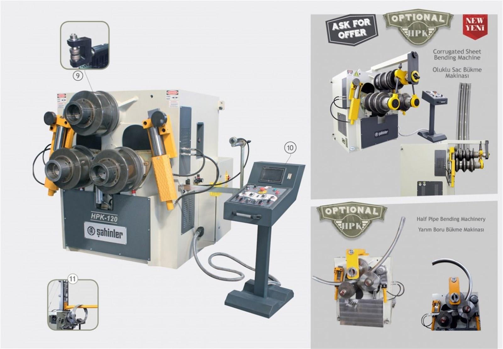 HPK 120 Hydraulic Profile Bending Machine 