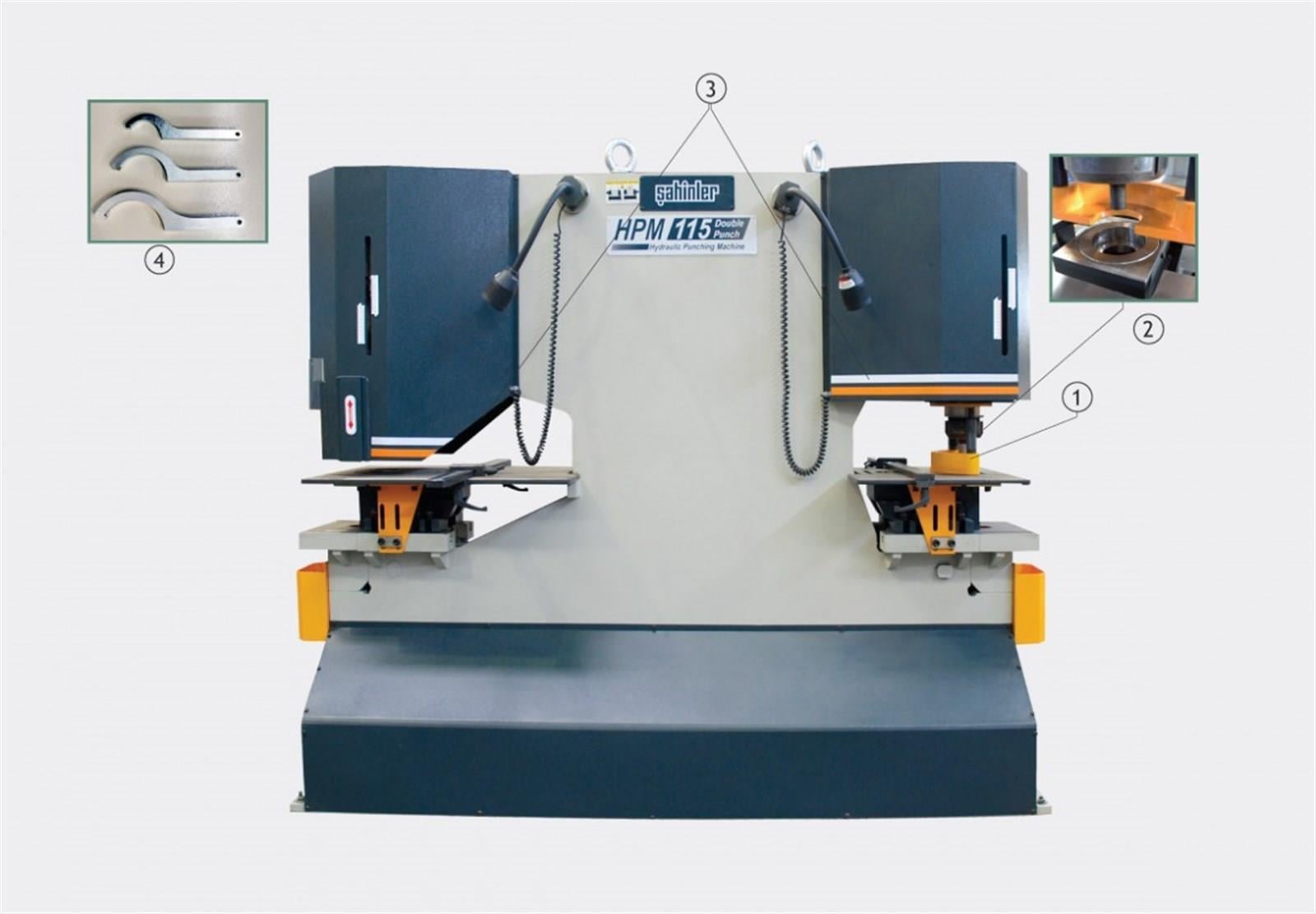 HPM_65_DP Hydraulic Double Punching Machine