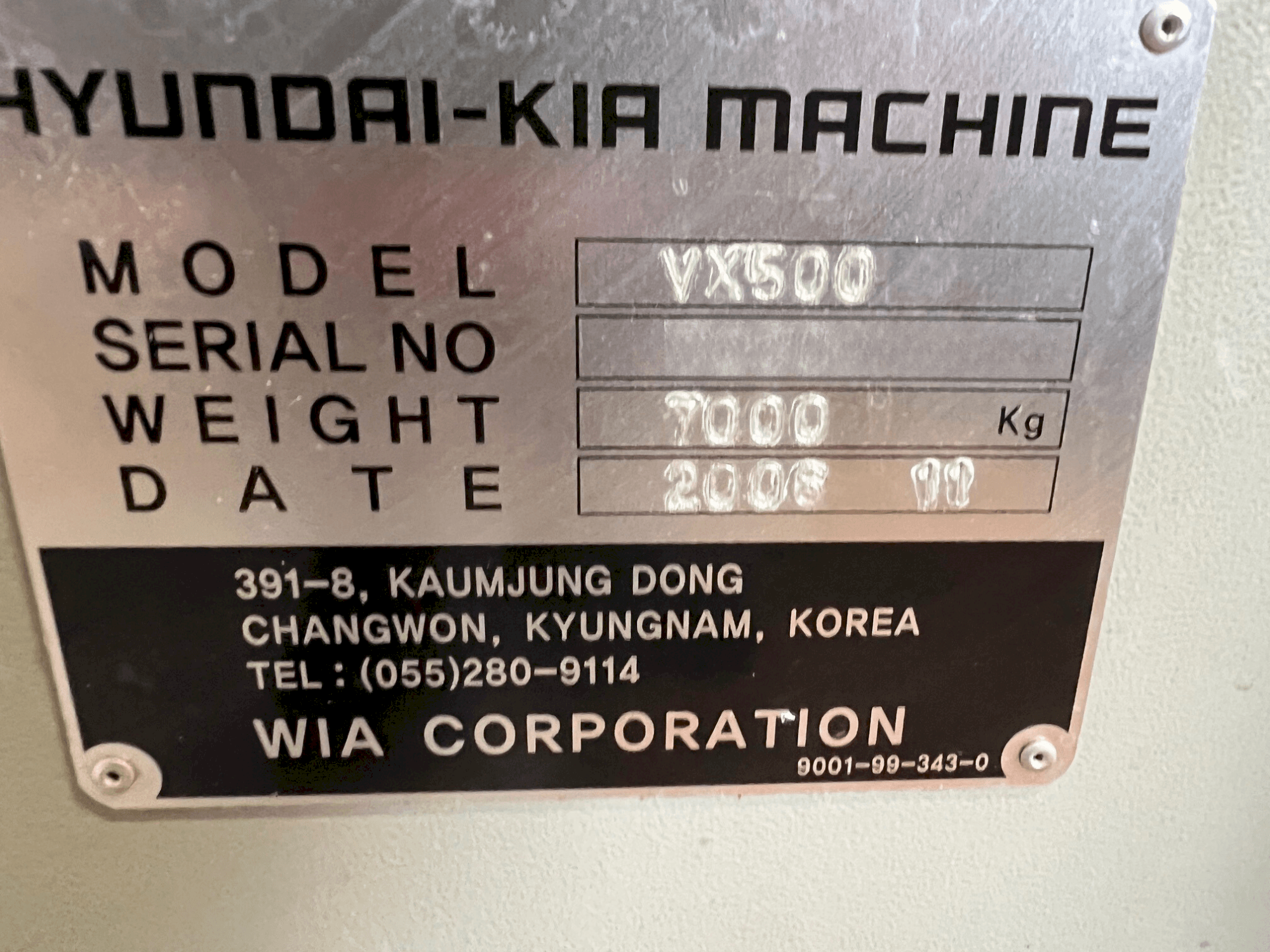 Hyundai Kia VX500