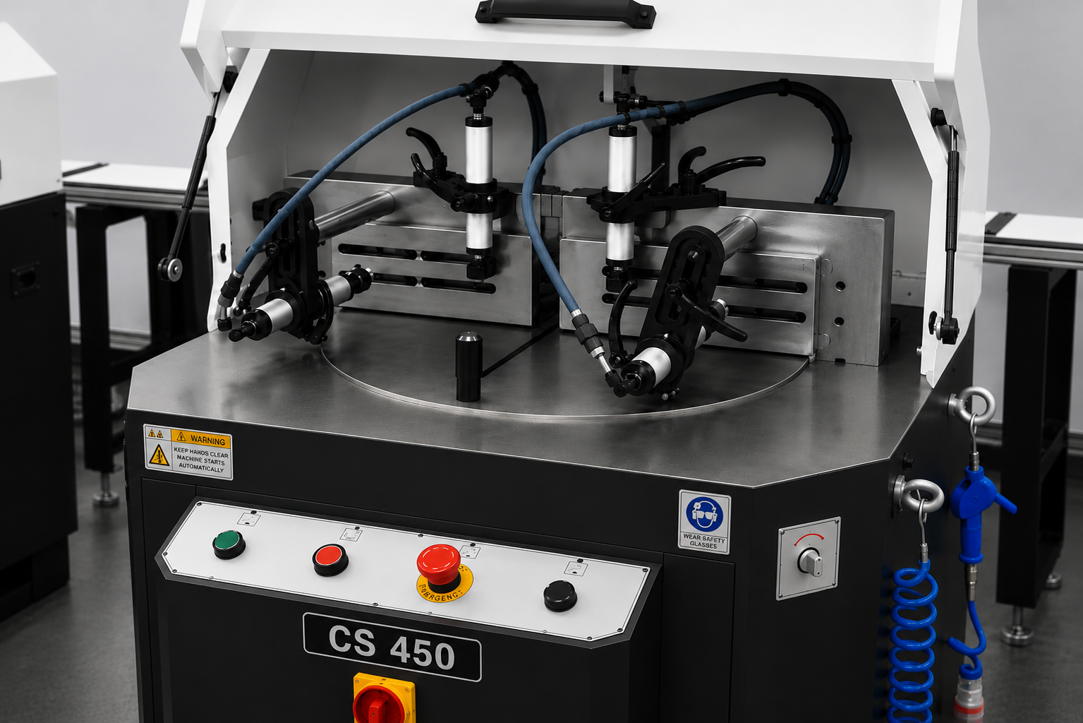 Ileri Teknik CS 450 Semi-Automatic Aluminum Cutting Machine