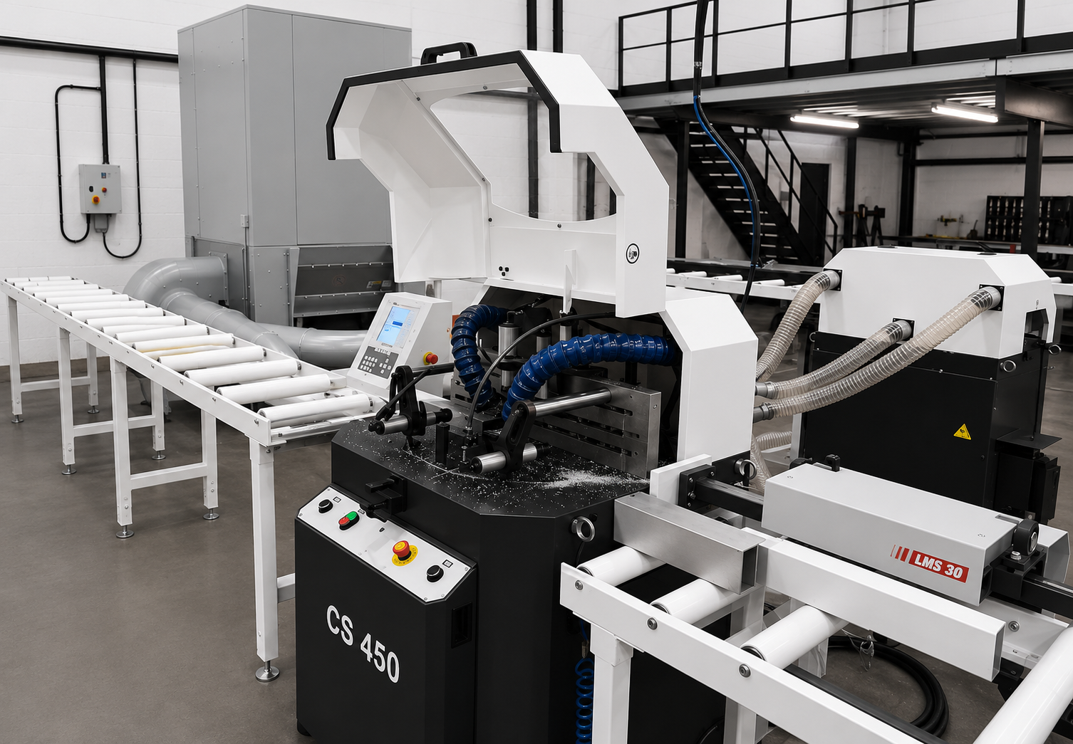 Ileri Teknik CS 450 Semi-Automatic Aluminum Cutting Machine