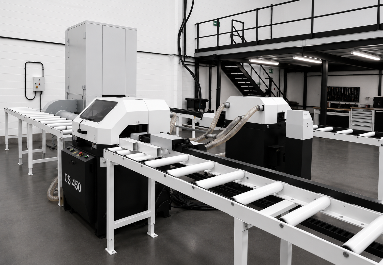 Ileri Teknik CS 450 Semi-Automatic Aluminum Cutting Machine