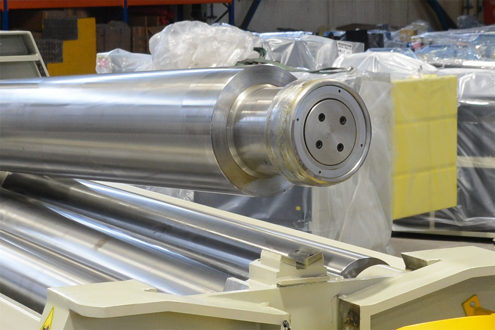Isıtan 4R HMS 650x80 Hydraulıc 4 Roll Plate Rollıng Machınes