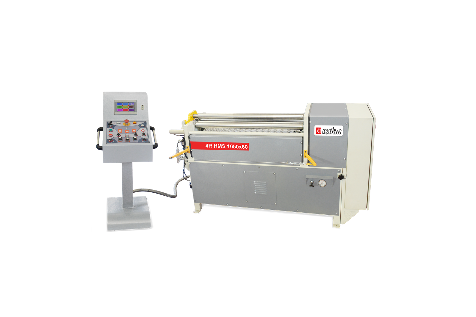 Isıtan 4R HMS 650x80 Hydraulıc 4 Roll Plate Rollıng Machınes