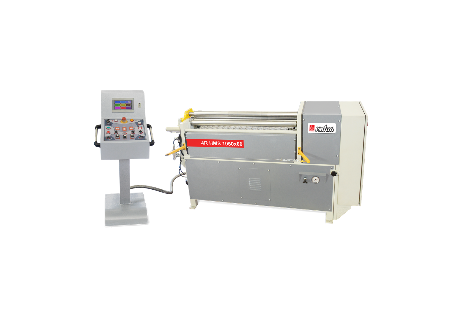 Isıtan 4R HMS 650x80 Hydraulıc 4 Roll Plate Rollıng Machınes