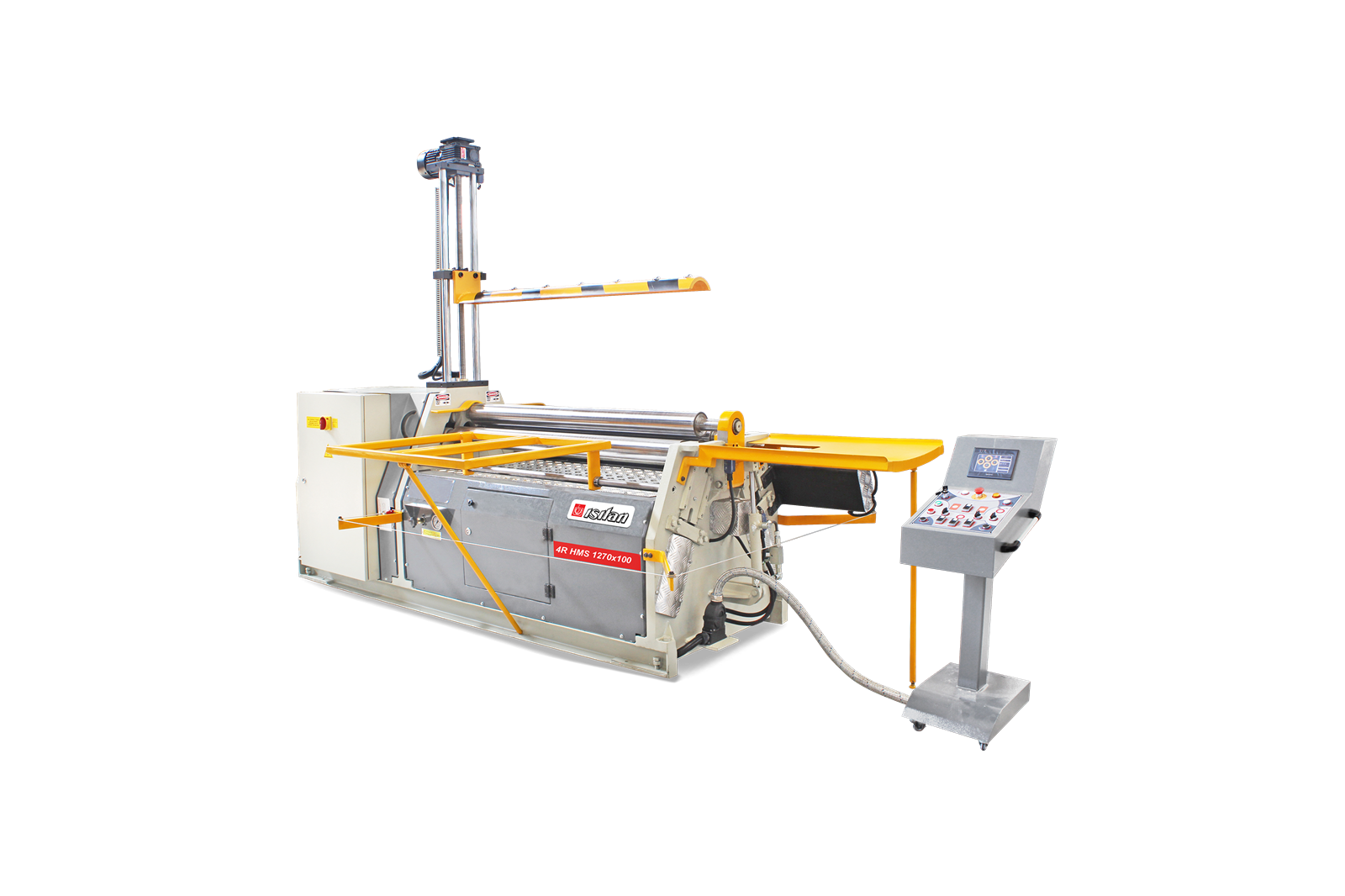 Isıtan 4R HMS 650x80 Hydraulıc 4 Roll Plate Rollıng Machınes