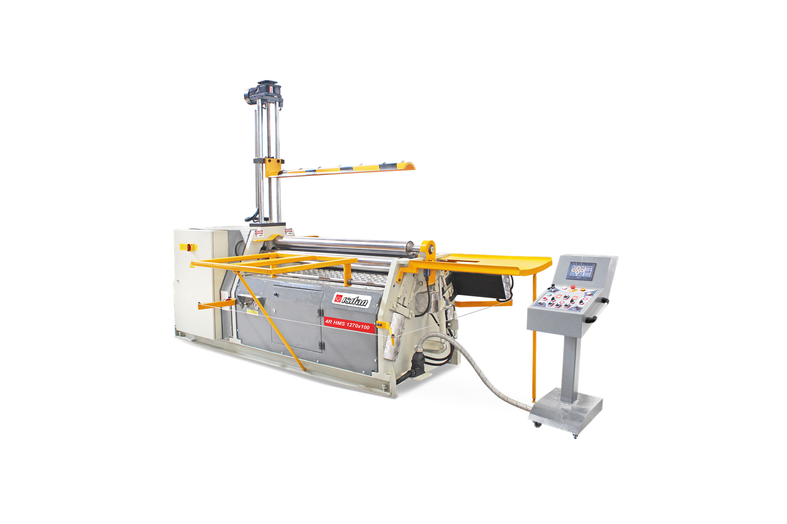 Isıtan 4R HMS 650x80 Hydraulıc 4 Roll Plate Rollıng Machınes