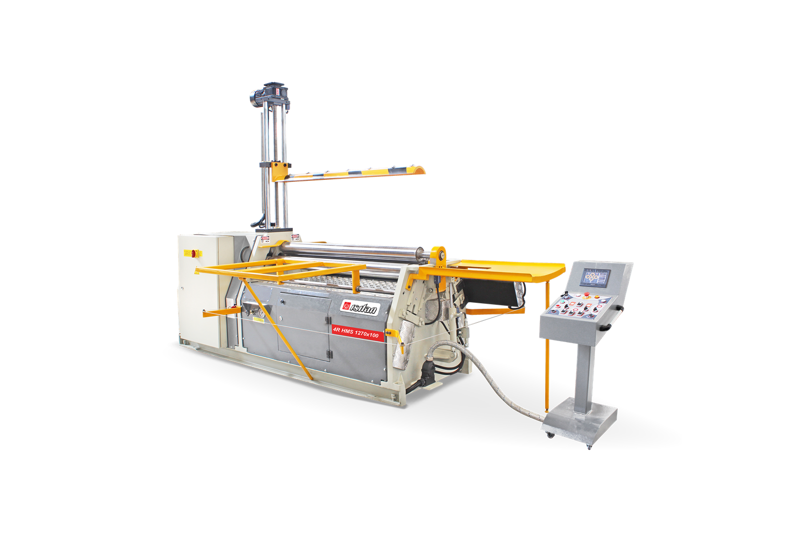 Isıtan 4R HMS 650x80 Hydraulıc 4 Roll Plate Rollıng Machınes
