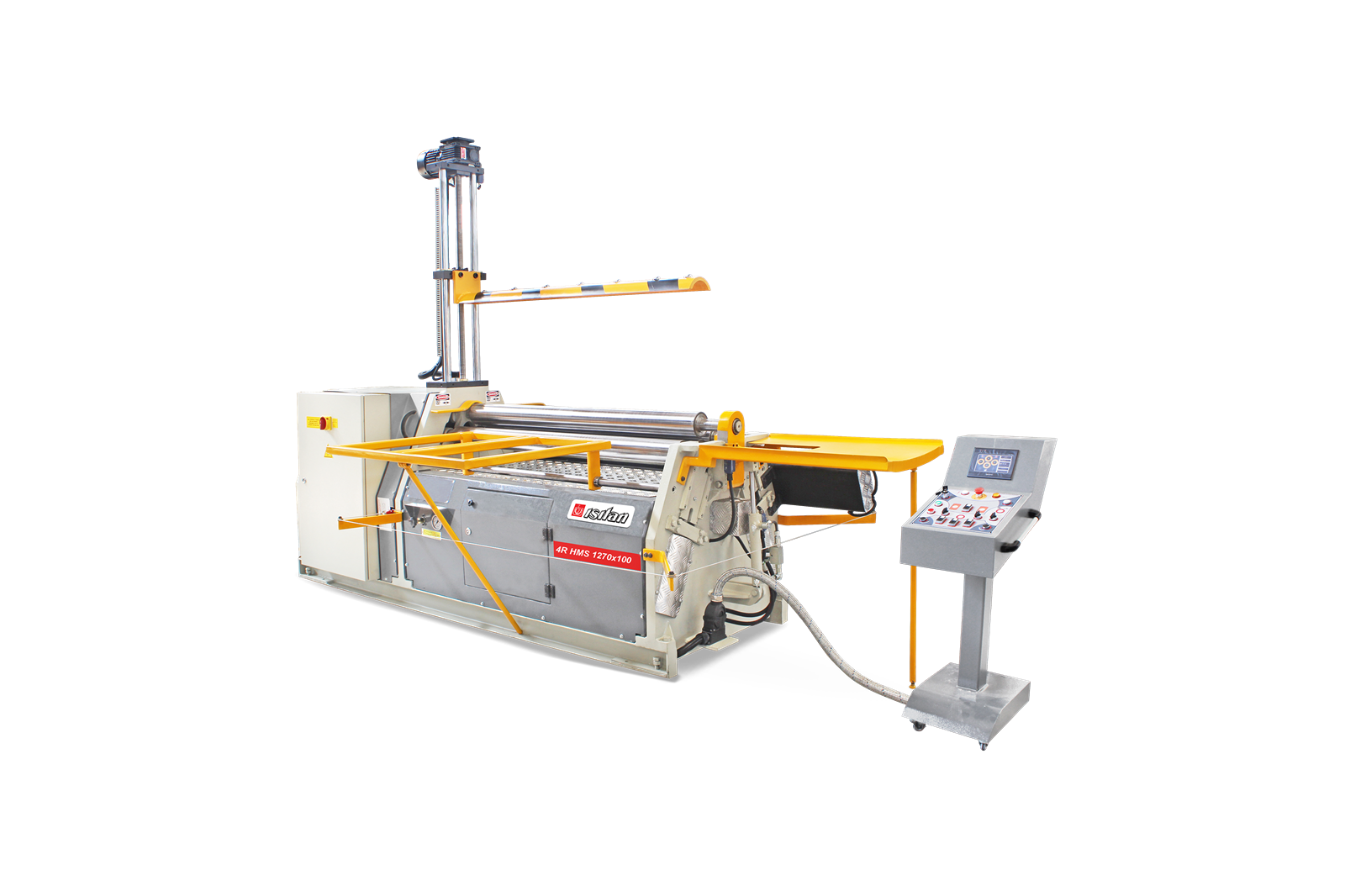 Isıtan 4R HMS 650x80 Hydraulıc 4 Roll Plate Rollıng Machınes