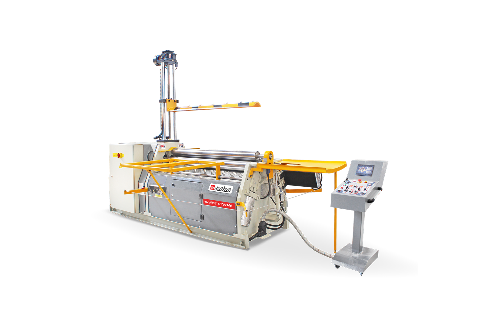 Isıtan 4R HMS 650x80 Hydraulıc 4 Roll Plate Rollıng Machınes