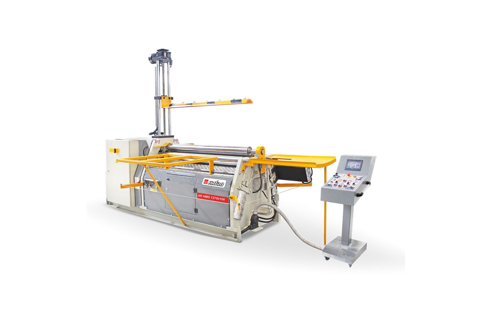 Isıtan 4R HMS 650x80 Hydraulıc 4 Roll Plate Rollıng Machınes