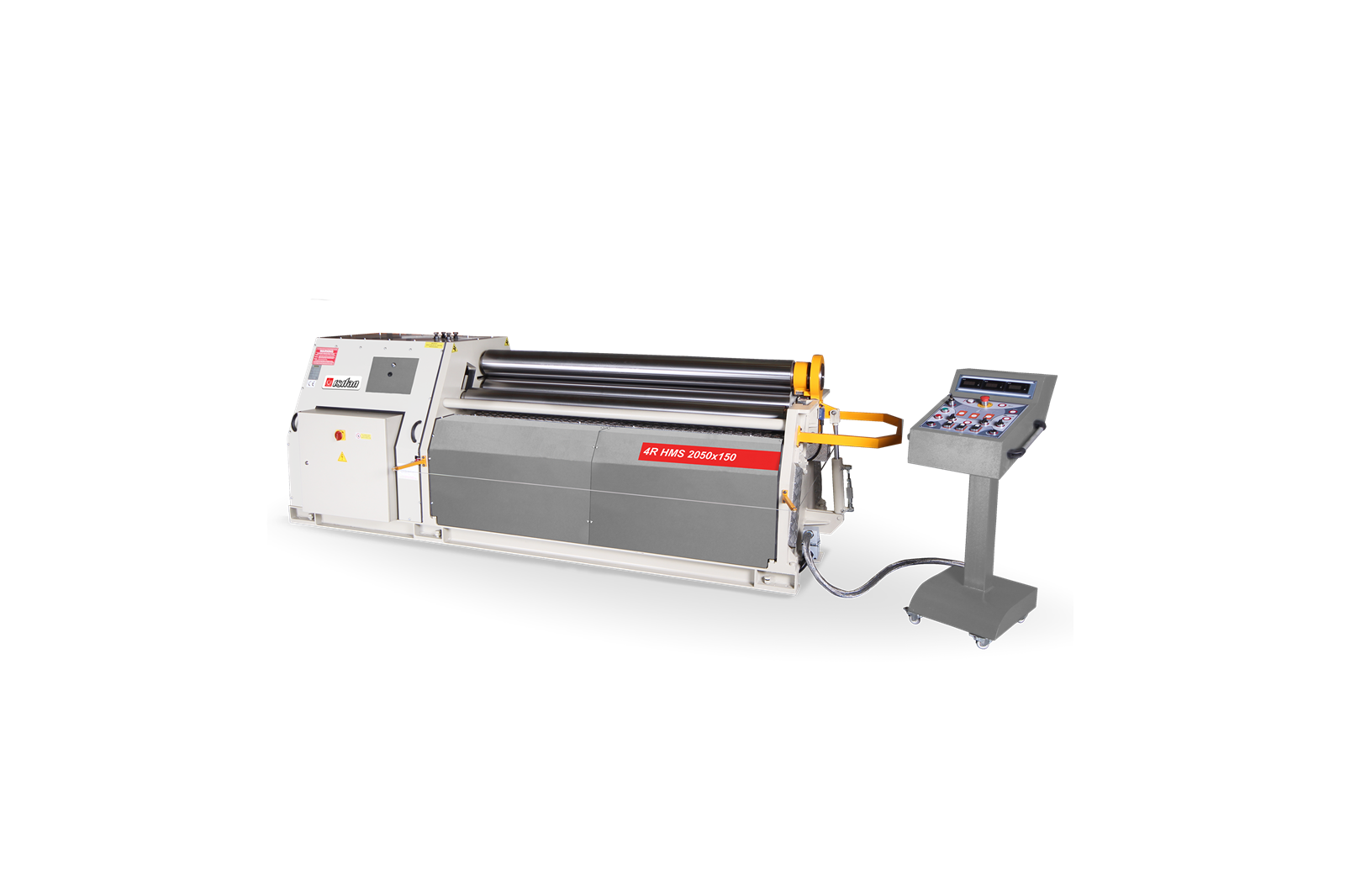 Isıtan 4R HMS 650x80 Hydraulıc 4 Roll Plate Rollıng Machınes